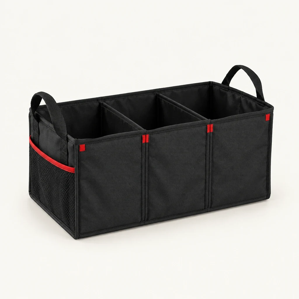Collapsible boot organiser