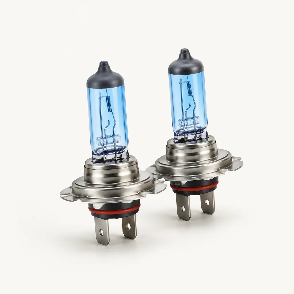Pair of H7 headlight bulbs