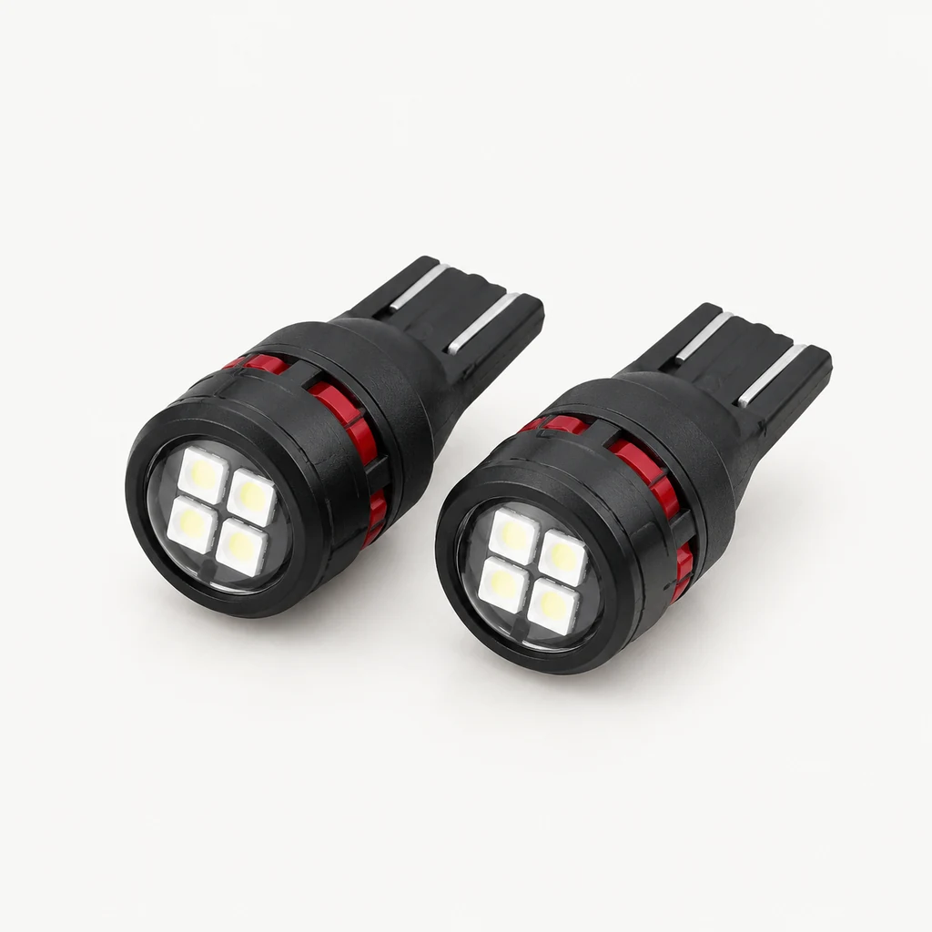 Pair of small W5W LED bulbs